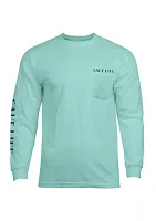 Tribal Tuna Long Sleeve Graphic T-Shirt