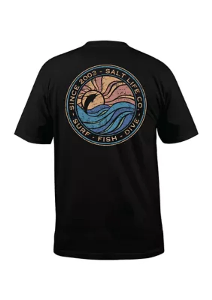 Men's Big Sunset West Graphic T-Shirt