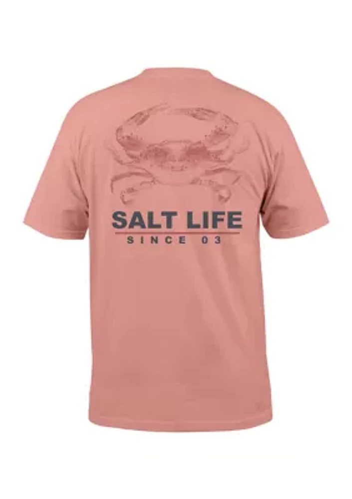 Crab Life Graphic T-Shirt