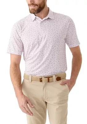 Men's Printed Polo Shirt