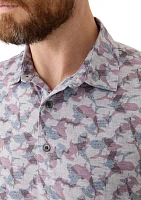 Men's Printed Polo Shirt