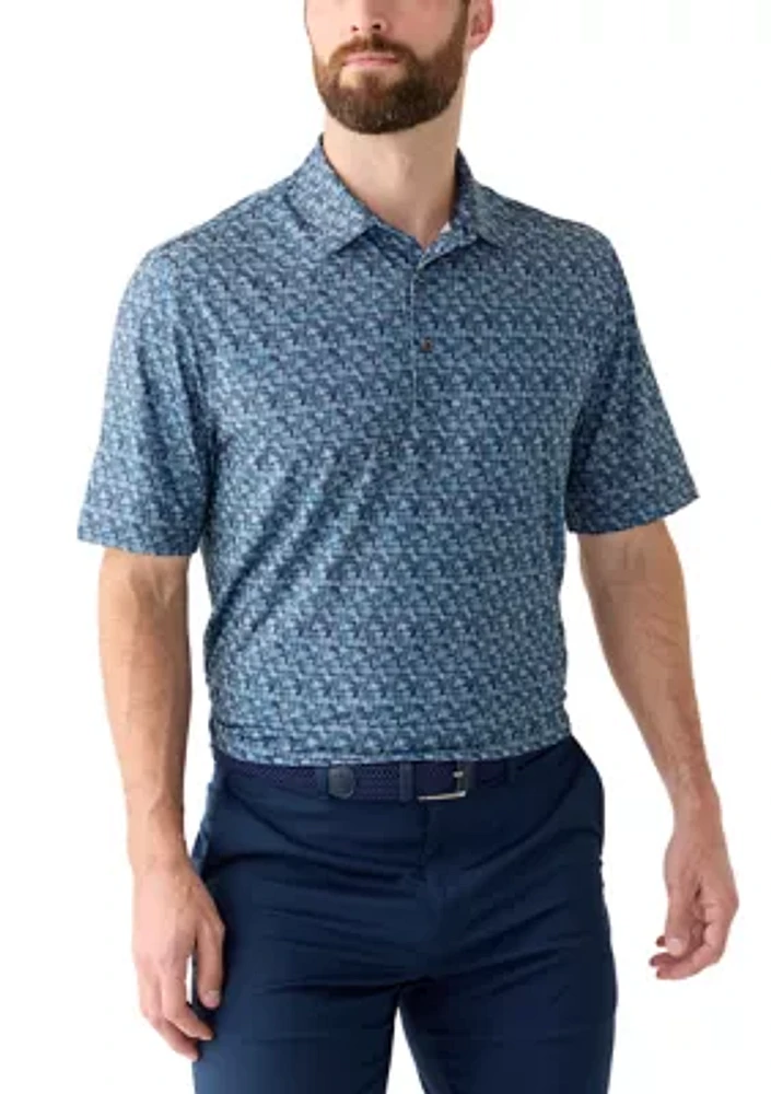 Men's Printed Polo Shirt