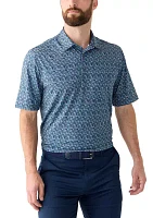 Men's Printed Polo Shirt