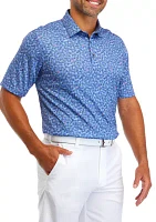 Horseshoe Print Golf Shirt