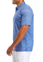 Horseshoe Print Golf Shirt