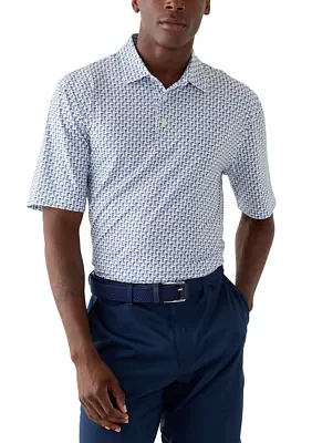 Men's Printed Polo Shirt