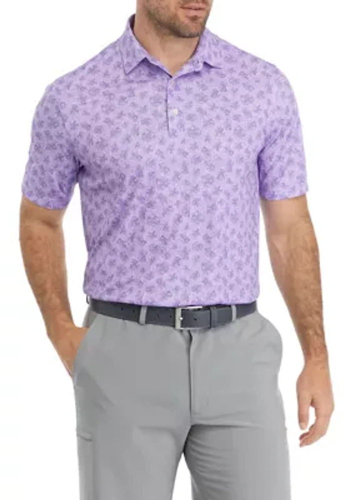 Men's Octopus Printed Polo Shirt