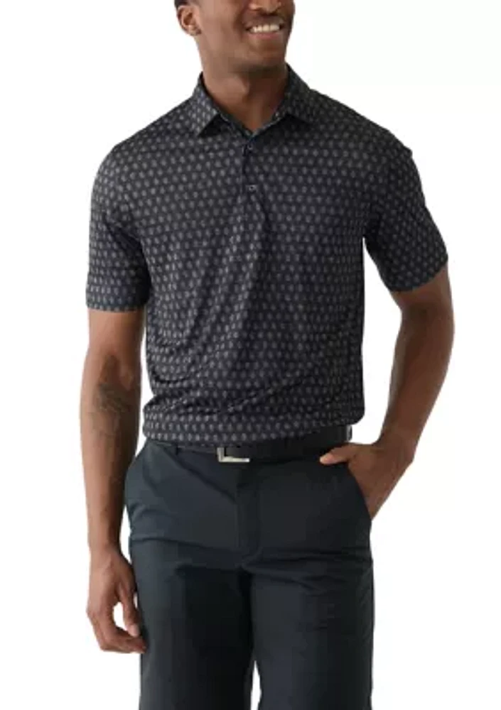 Men's Print Polo Shirt