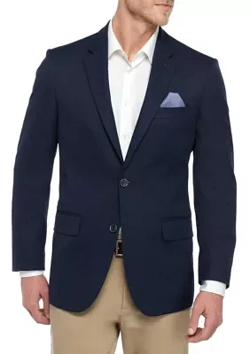 Big & Tall 4 Way Stretch Navy Blazer