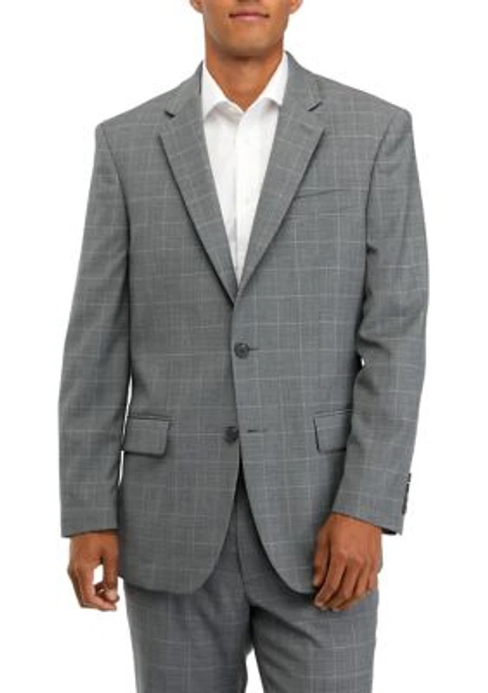 Windowpane Suit Separate Jacket