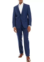 Men's Windowpane Suit Separate Coat