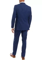 Men's Windowpane Suit Separate Coat