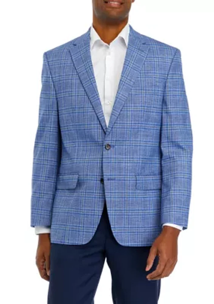 Blue Plaid Sportcoat