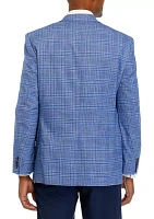 Blue Plaid Sportcoat