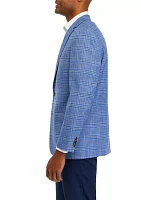 Blue Plaid Sportcoat