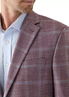 Rose Plaid Sportcoat