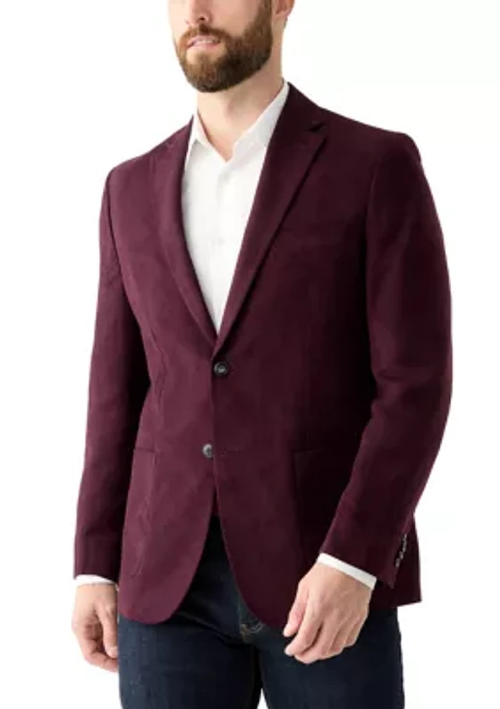 Men's Faux Suede Jacket