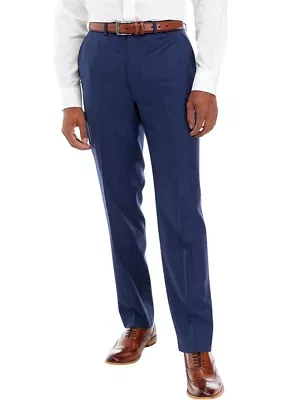 Men's Windowpane Suit Separate Pants