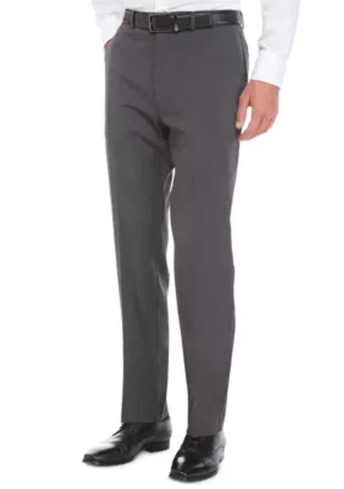 Stretch Flat Front Pants