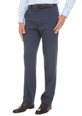 Stretch Flat Front Pants