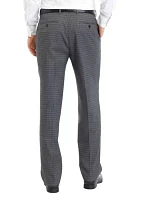 Gray Check Dress Pants