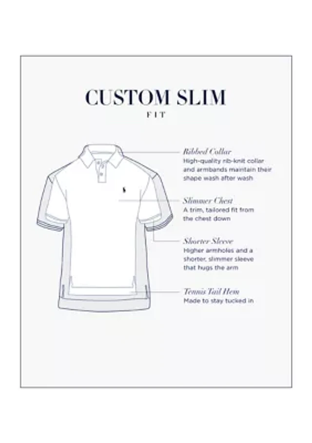 T-shirts Pack Polo Ralph Lauren Custom Slim Fit Malla Hombre