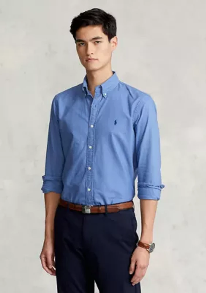 Garment Dyed Oxford Shirt