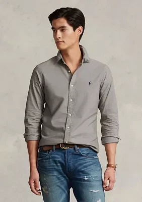 Classic Fit Garment Dyed Oxford Shirt