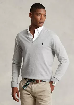 Cotton V-Neck Sweater