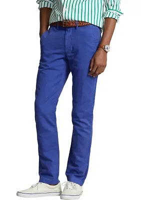 Classic Fit Linen-Blend Pants