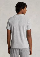 Cotton Blend Terry Polo Shirt