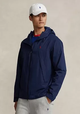 Water-Resistant Hooded Jacket