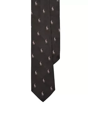 Polo Pony Silk Tie