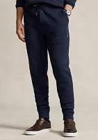 Double Knit Mesh Jogger Pants