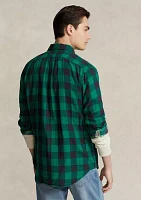 Classic Fit Checked Double Faced Shirt