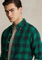 Classic Fit Checked Double Faced Shirt