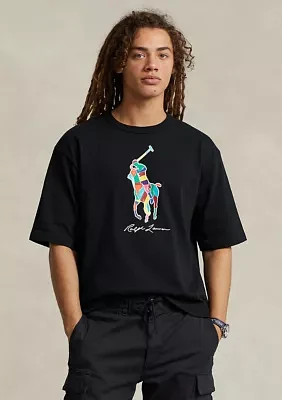 Relaxed Fit Big Pony Jersey T-Shirt