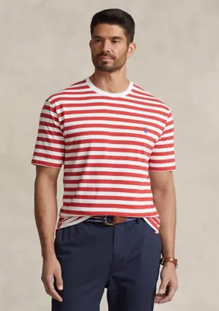 Big & Tall Striped Jersey T-Shirt