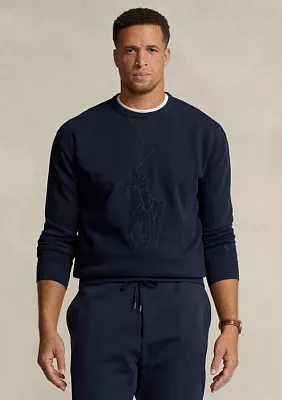 Big & Tall Pony Double Knit Sweatshirt