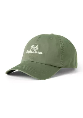 Embroidered Twill Ball Cap