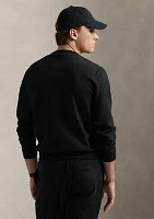 Leather Pony Double Knit Sweatshirt