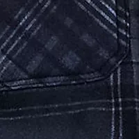 Plaid Fleece Shirt Jacket