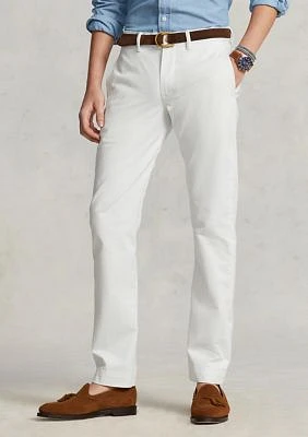 Stretch Straight Fit Chino Pants