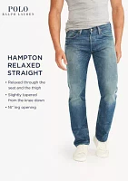 Straight-Fit Lightweight Morris-Wash Jeans