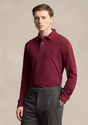 Classic Fit Mesh Polo Shirt