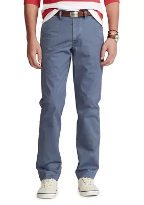 Stretch Straight Fit Chino Pants