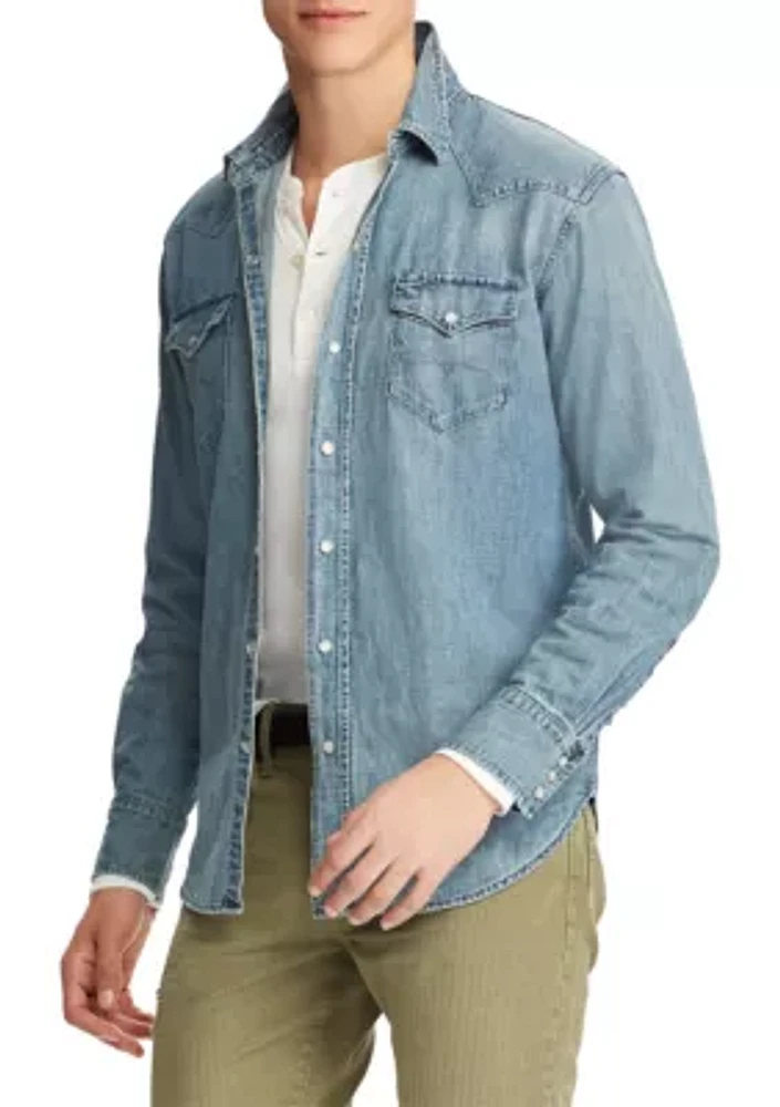 Classic Fit Denim Shirt