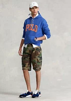 Relaxed Fit Camo Cargo Shorts