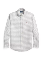 Classic Fit Gingham Oxford Shirt