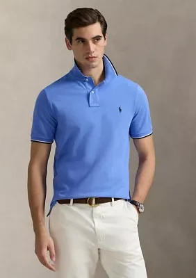 Classic Fit Mesh Polo Shirt